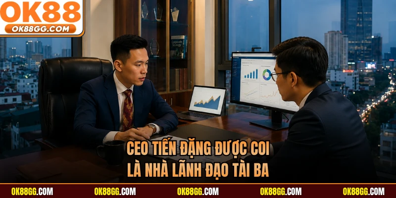 CEO Tiến Đặng được coi là nhà lãnh đạo tài ba