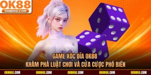Game Xóc Đĩa OK88 - Khám Phá Luật Chơi Và Cửa Cược Phổ Biến