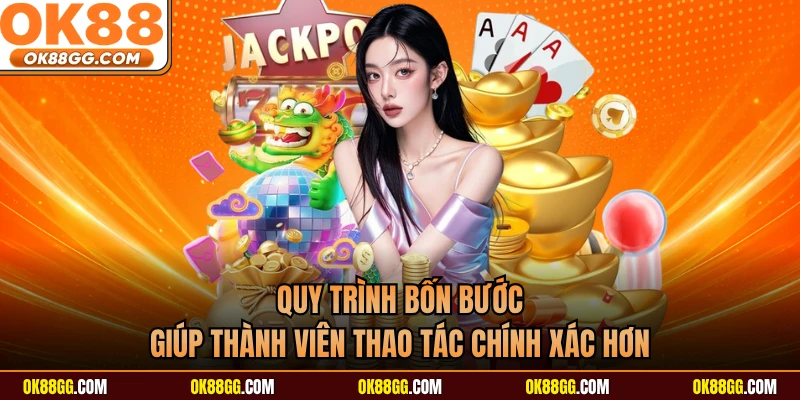 Quy trình bốn bước giúp thành viên thao tác chính xác hơn